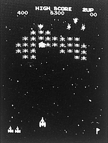 Introduced Galaxian, a shooting game machine.Became popular, centered on young consumers,and became a major hit in Japan and overseas.
