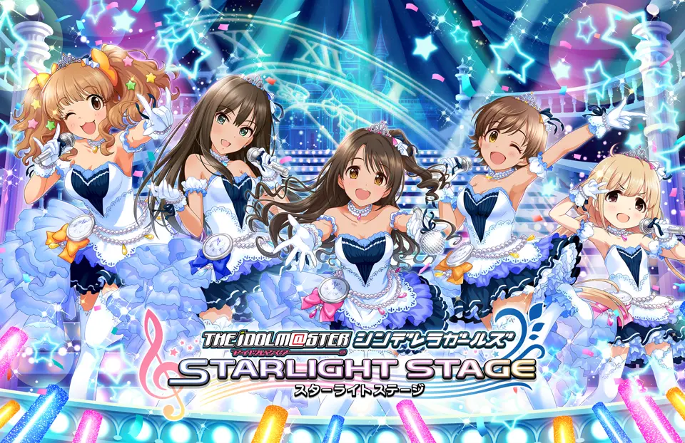 In one week after the start of online distribution,THE IDOLM@STER CINDERELLA GIRLS: STARLIGHT STAGE game app for smartphones surpassed four million downloads.