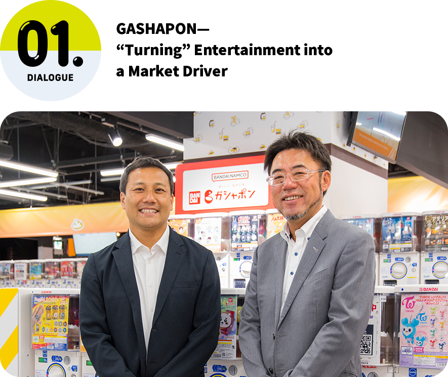 GASHAPON—“Turning” Entertainment into a Market Driver